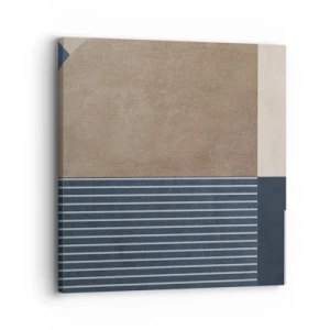 Quadro su tela - Stampe su Tela - Composizione di semplicità e rotondità - 30x30 cm
