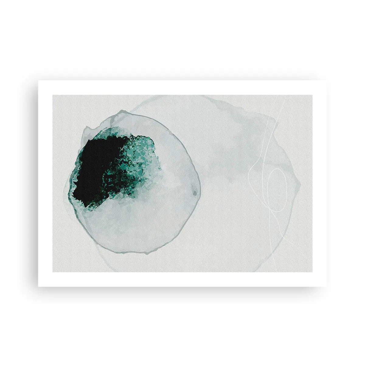 Poster - In una goccia d'acqua - 70x50 cm