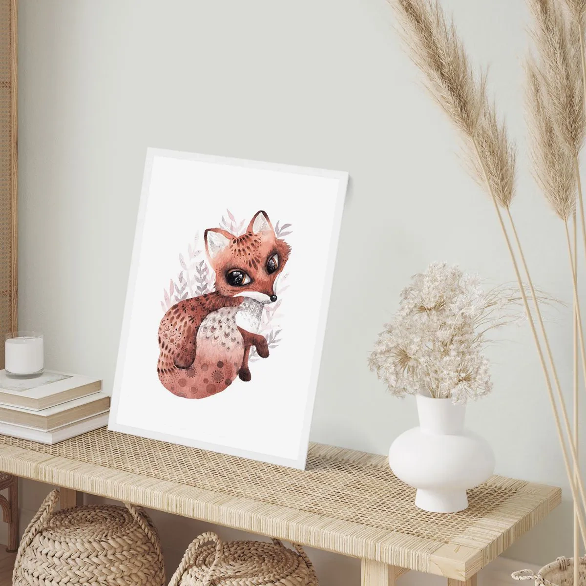 Poster in cornice bianca - Semplicemente da amare - 61x91 cm