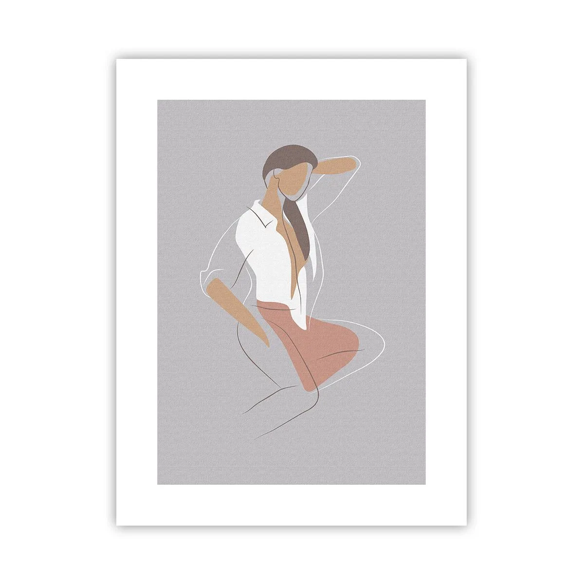 Poster - Profilo di bellezza - 30x40 cm