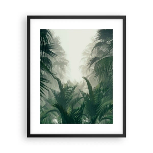 Poster in cornice nera - Mistero dei tropici - 40x50 cm