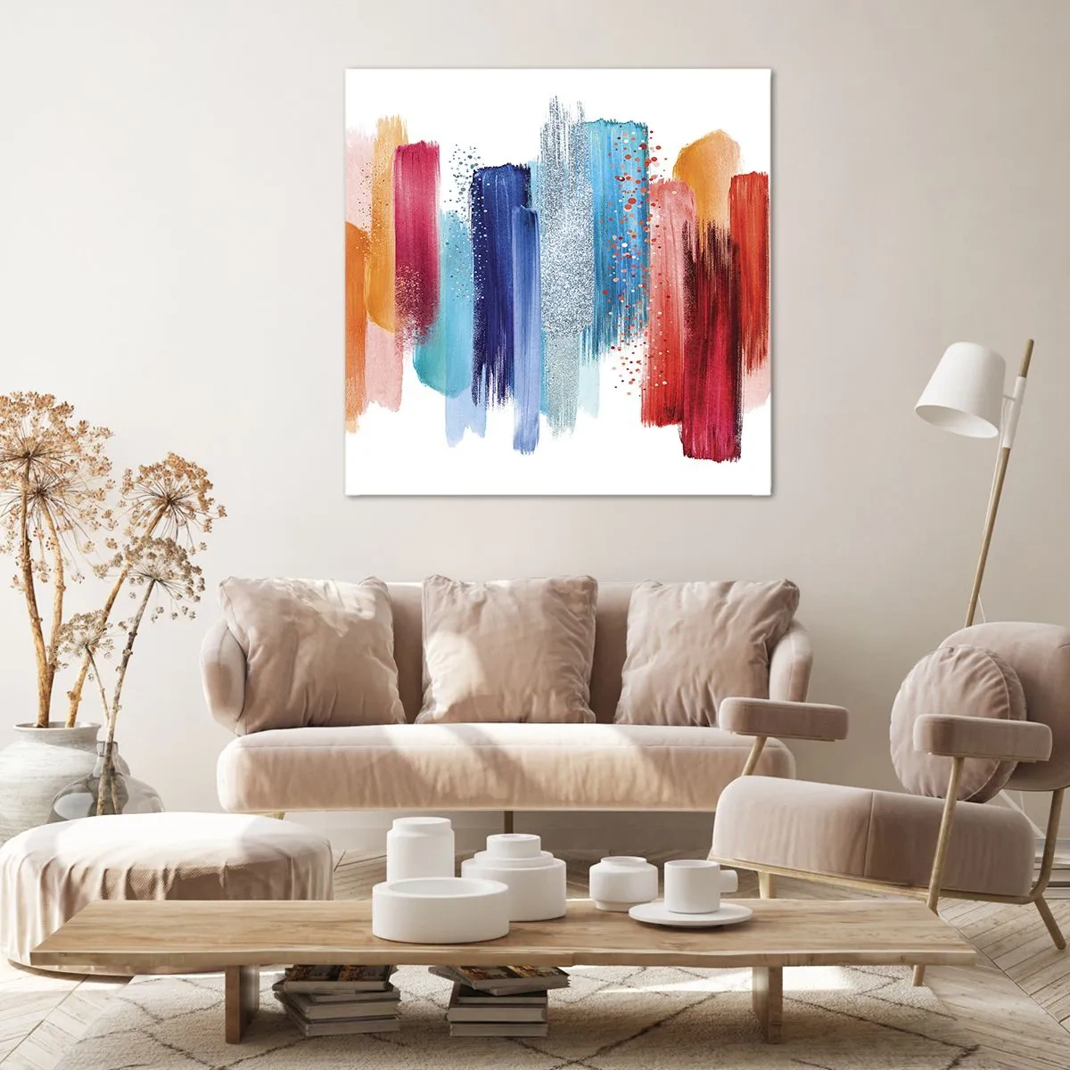 Quadro su tela - Stampe su Tela - In alto e in basso - 60x60 cm