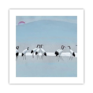 Poster - Dopo un giorno rovente - 40x40 cm