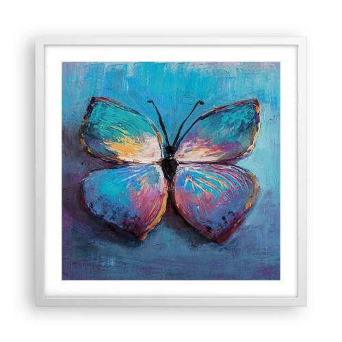 Poster in cornice bianca - In tutta la bellezza - 50x50 cm