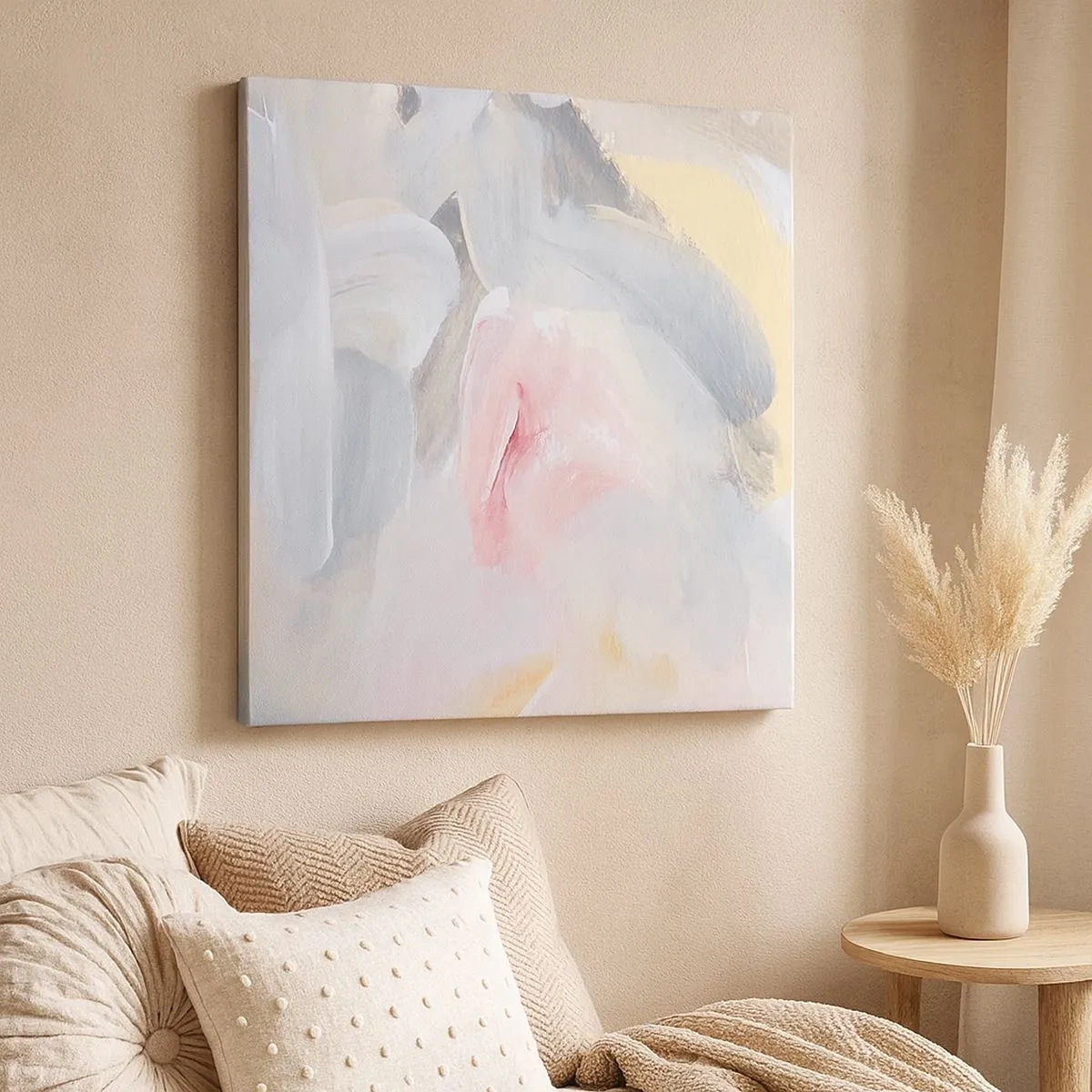 Quadro su tela - Stampe su Tela - Nel mondo pastello - 30x30 cm