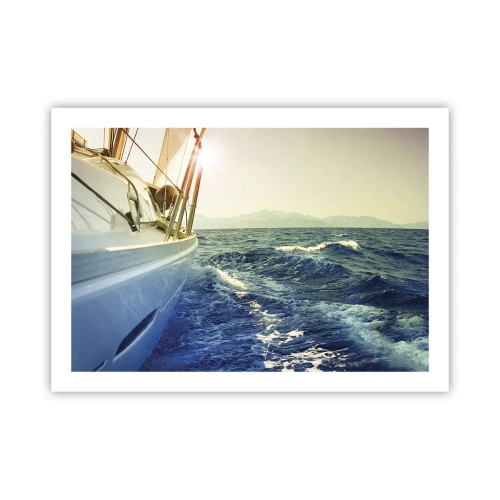 Poster - Verso l'avventura - 70x50 cm