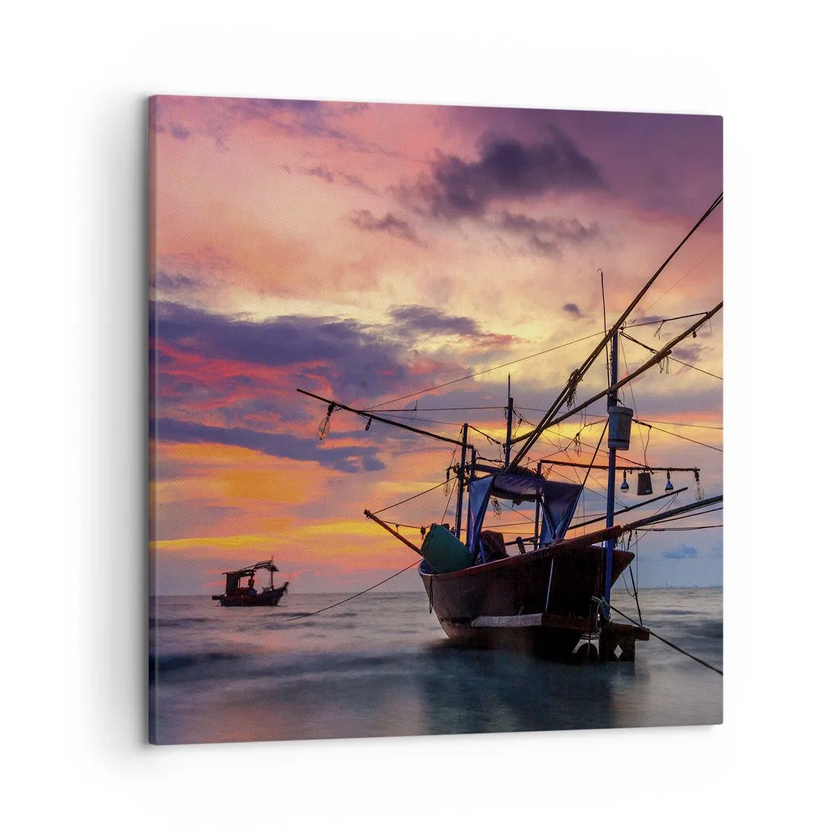 Quadro su tela - Stampe su Tela - Sera esotica - 50x50 cm