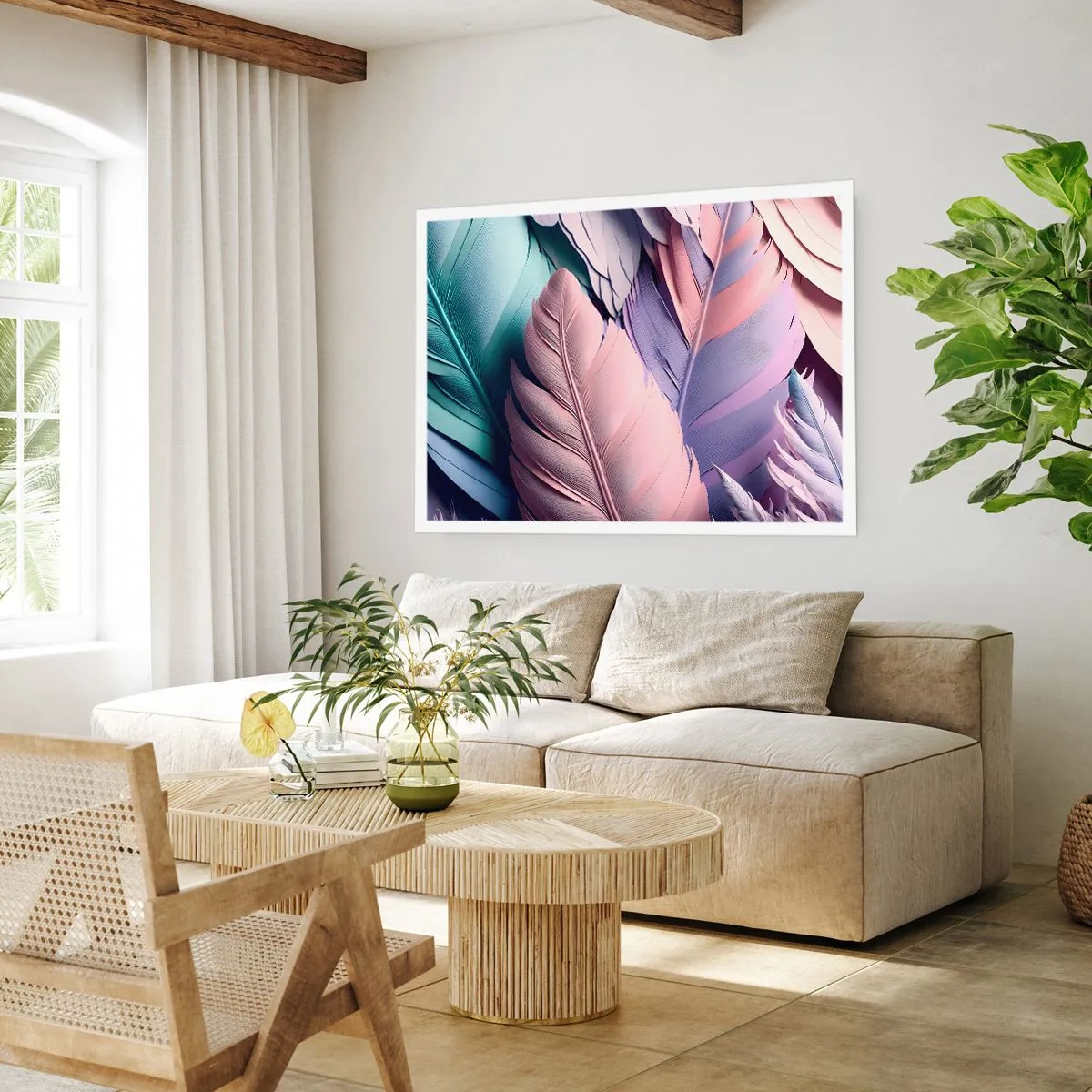 Poster - Eleganza per uccelli - 40x30 cm