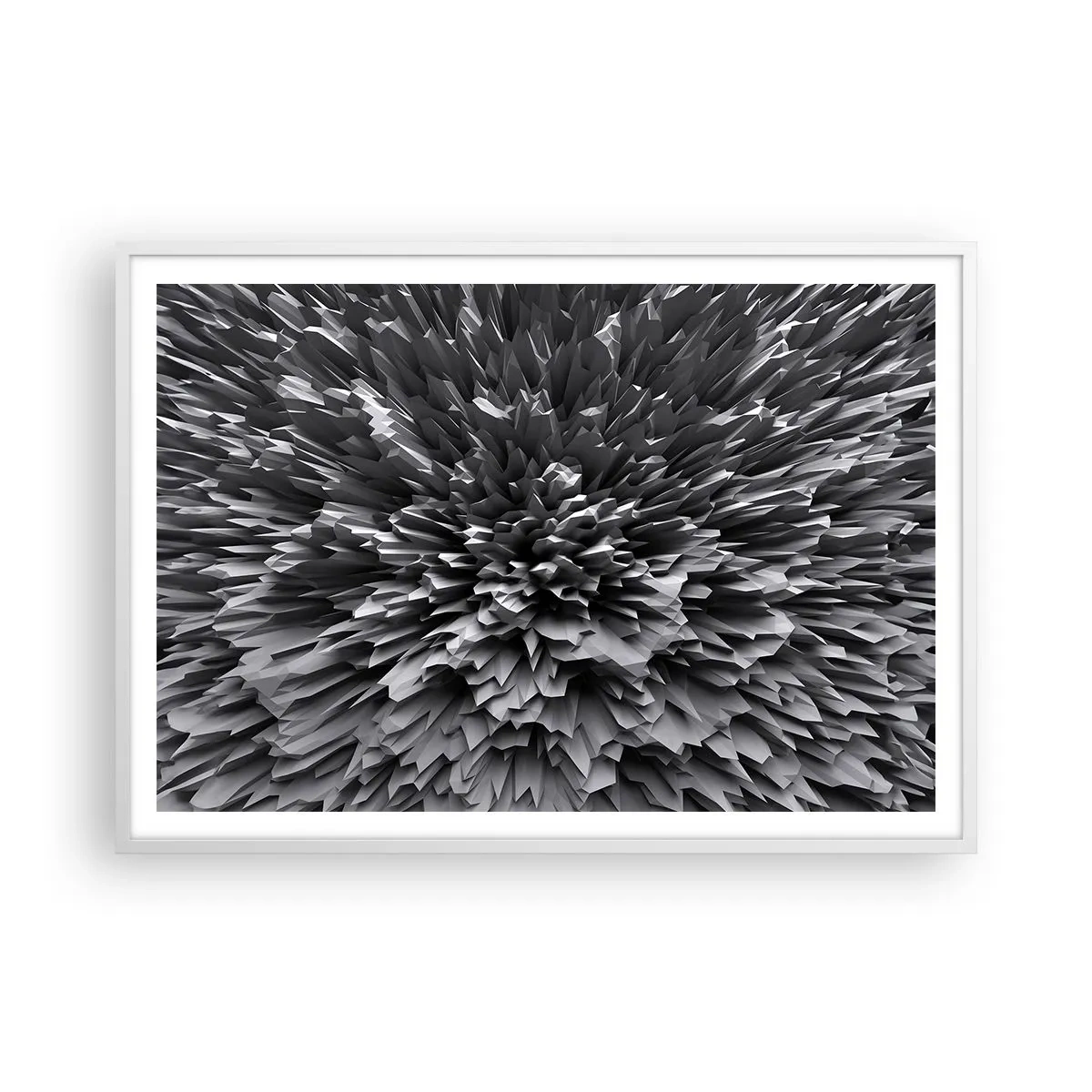 Poster in cornice bianca - Spigolosità massima - 100x70 cm