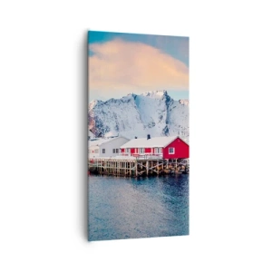 Quadro su tela - Stampe su Tela - Atmosfera del nord - 65x120 cm