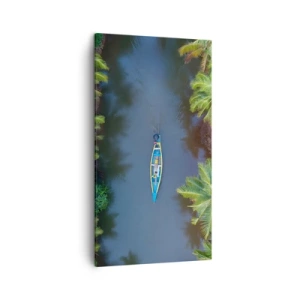 Quadro su tela - Stampe su Tela - Sul percorso tropicale - 45x80 cm