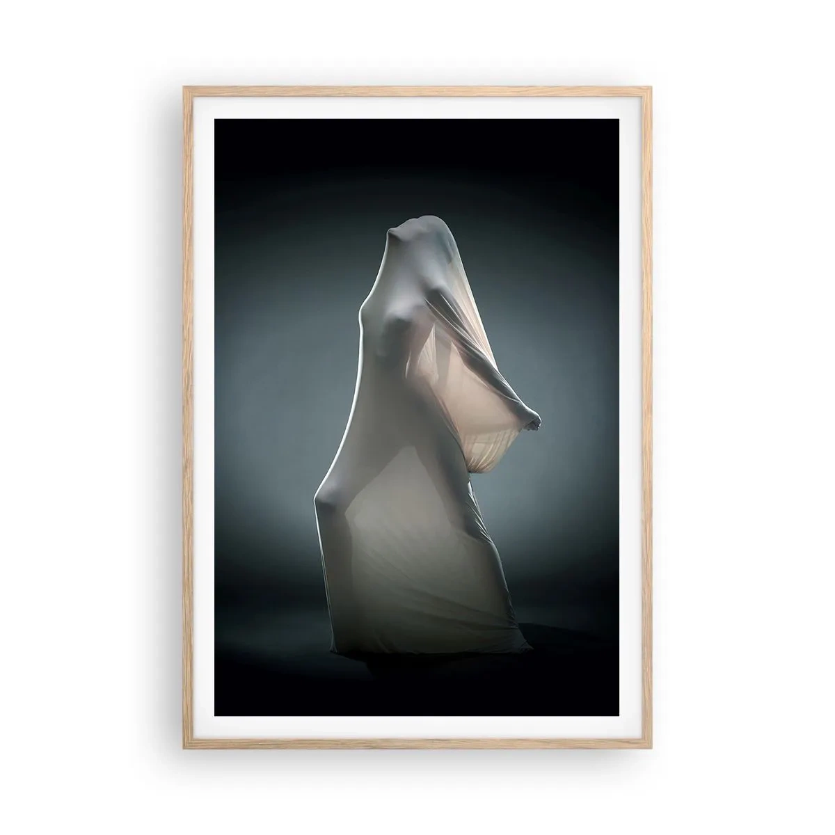 Poster in cornice rovere chiaro - Desideri nascosti - 70x100 cm