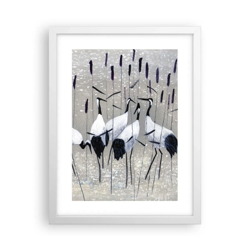 Poster in cornice bianca - Tra i suoi - 30x40 cm