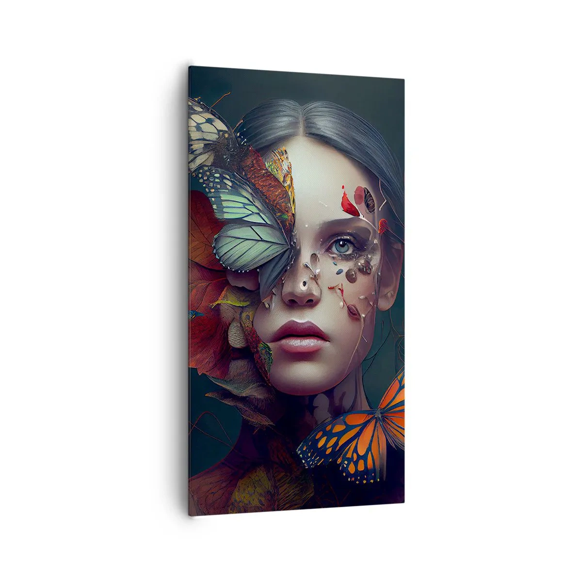 Quadro su tela - Stampe su Tela - Metamorfosi fantastica - 65x120 cm