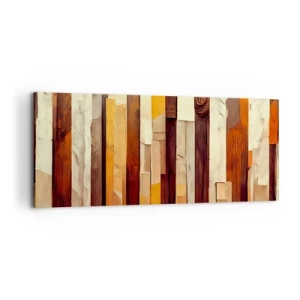 Quadro su tela - Stampe su Tela - L'inno dei legni boschivi - 100x40 cm