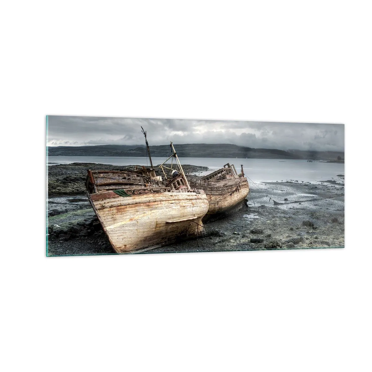 Quadro su vetro - Segno delle fatiche degnamente sostenute - 100x40 cm