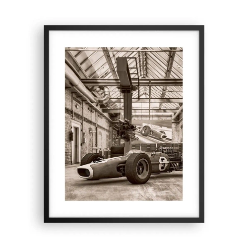 Poster in cornice nera - Il riposo del vincitore - 40x50 cm