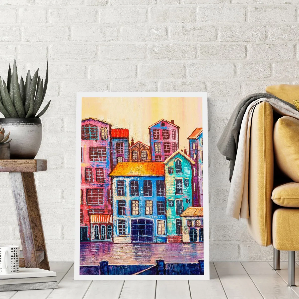 Poster - Una città da favola - 40x50 cm