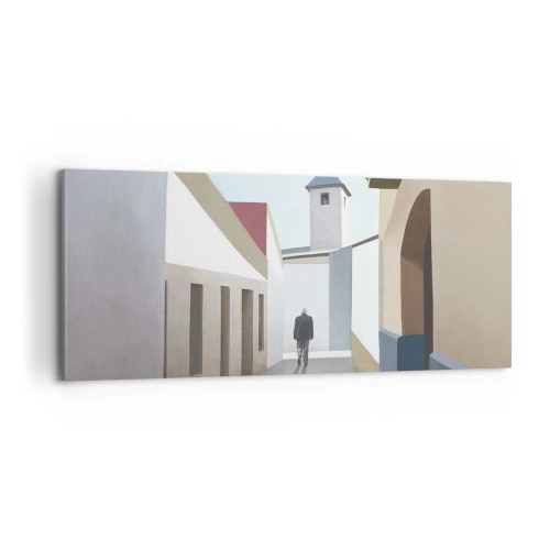 Quadro su tela - Stampe su Tela - Passeggiata assolata - 100x40 cm
