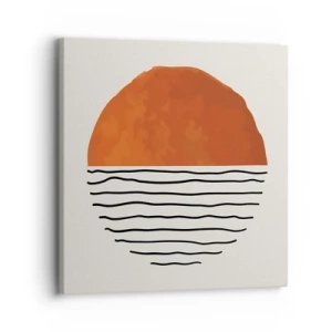 Quadro su tela - Stampe su Tela - Atmosfera giapponese - 30x30 cm