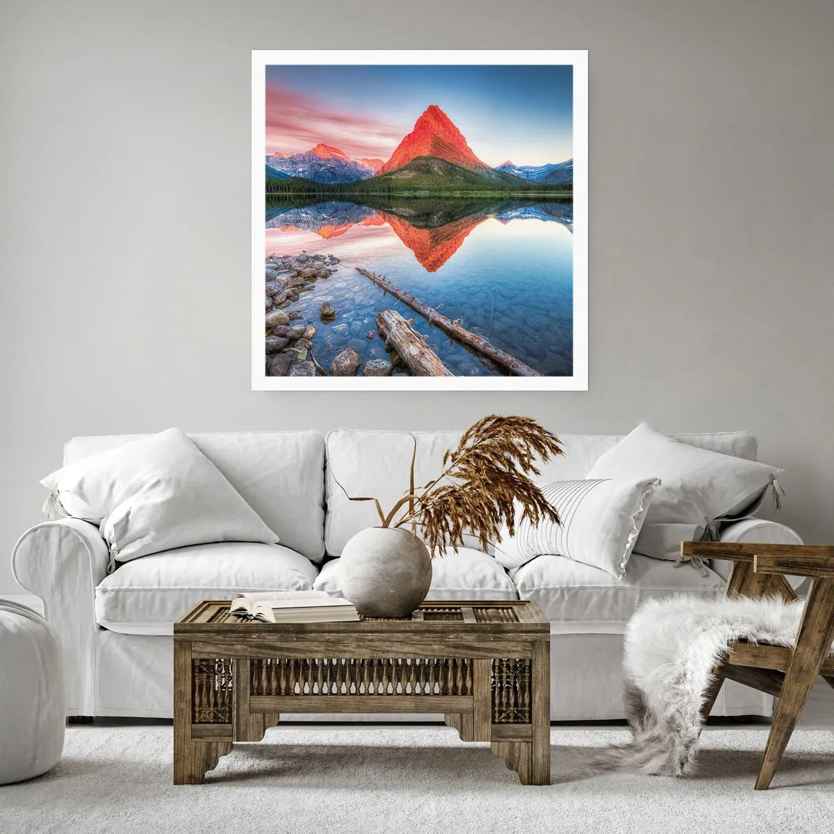Poster - Caldo e freddo - 60x60 cm