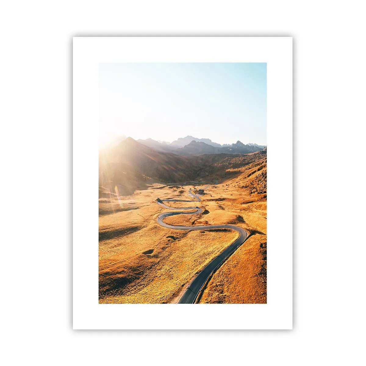 Poster - Nella valle dorata - 30x40 cm