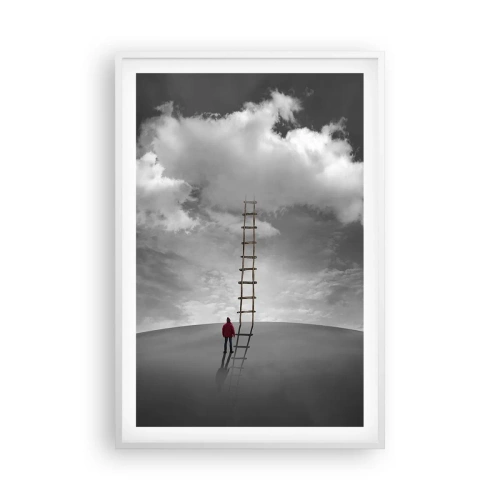 Poster in cornice bianca - Tutto è possibile - 61x91 cm