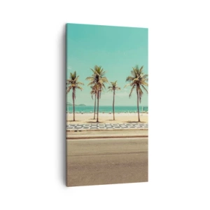 Quadro su tela - Stampe su Tela - A guardia della spiaggia - 45x80 cm