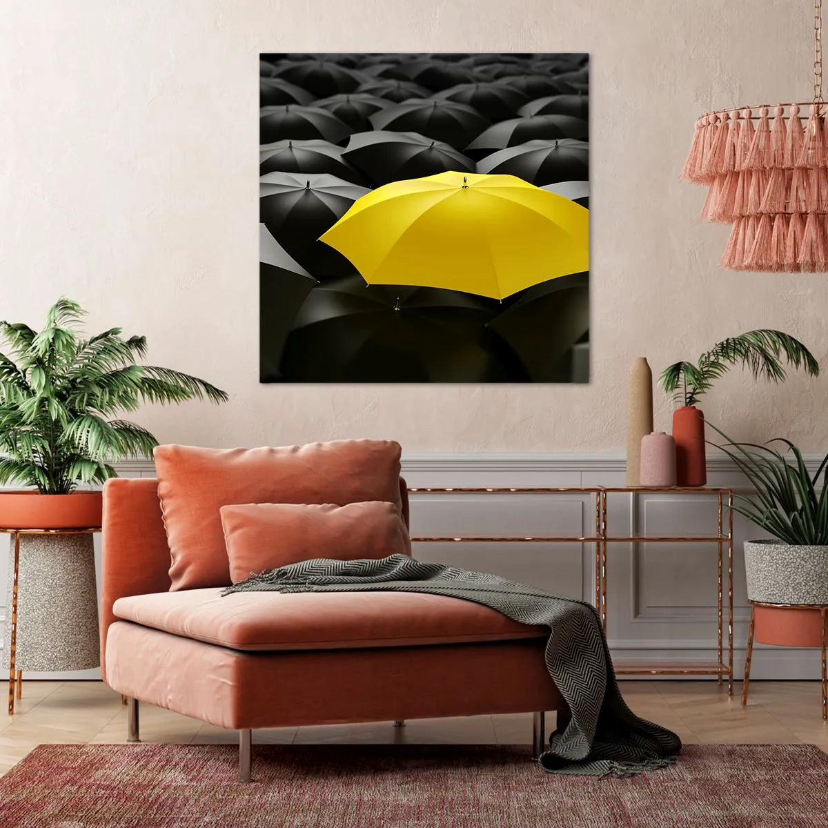 Quadro su tela - Stampe su Tela - Addio tristezza - 40x40 cm