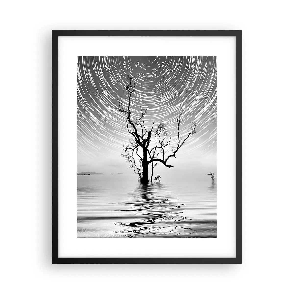 Poster in cornice nera - Sinfonia della natura - 40x50 cm