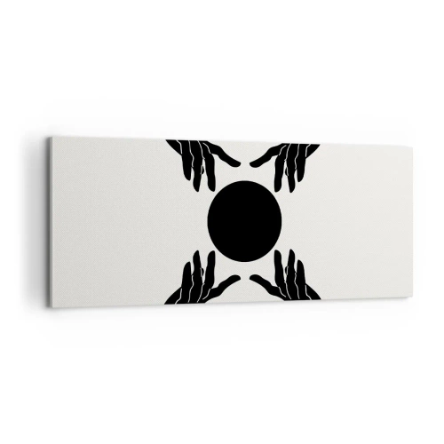 Quadro su tela - Stampe su Tela - Segno misterioso - 100x40 cm