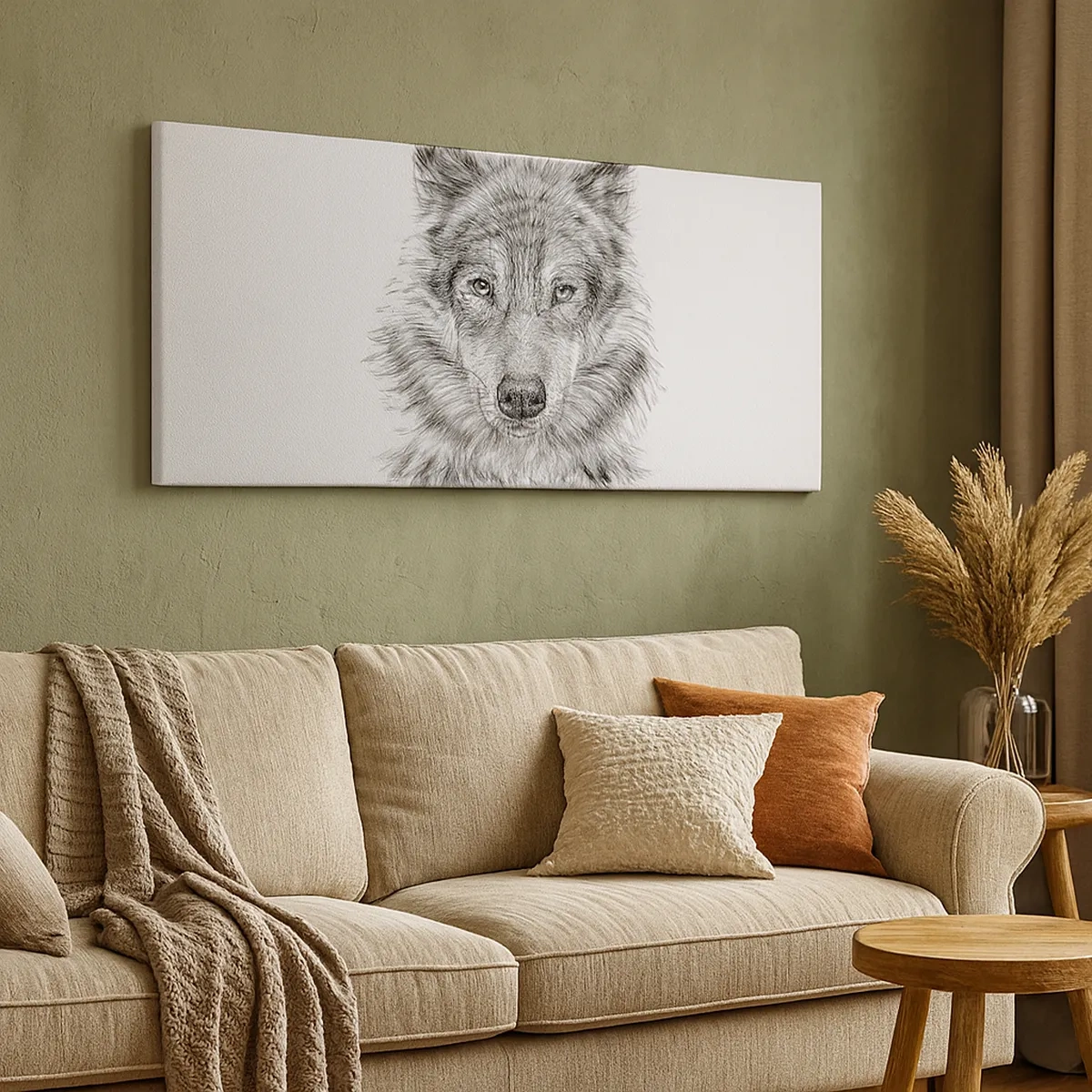 Quadro su tela - Stampe su Tela - Condottiero nato - 30x30 cm