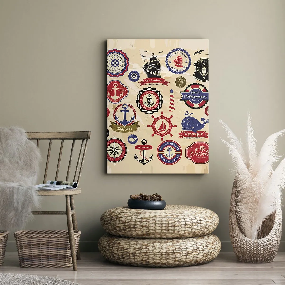 Quadro su tela - Stampe su Tela - Fratellanza di vela - 45x80 cm