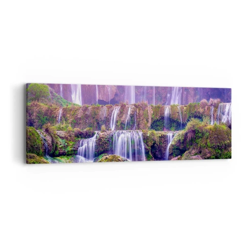 Quadro su tela - Stampe su Tela - La scala verso il cielo - 90x30 cm