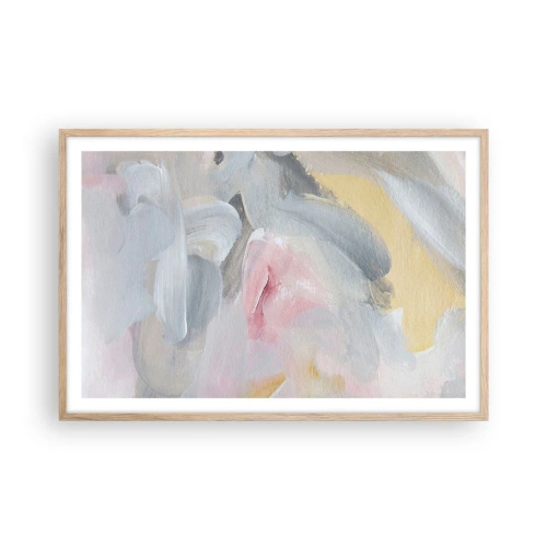 Poster in cornice rovere chiaro - Nel mondo pastello - 91x61 cm