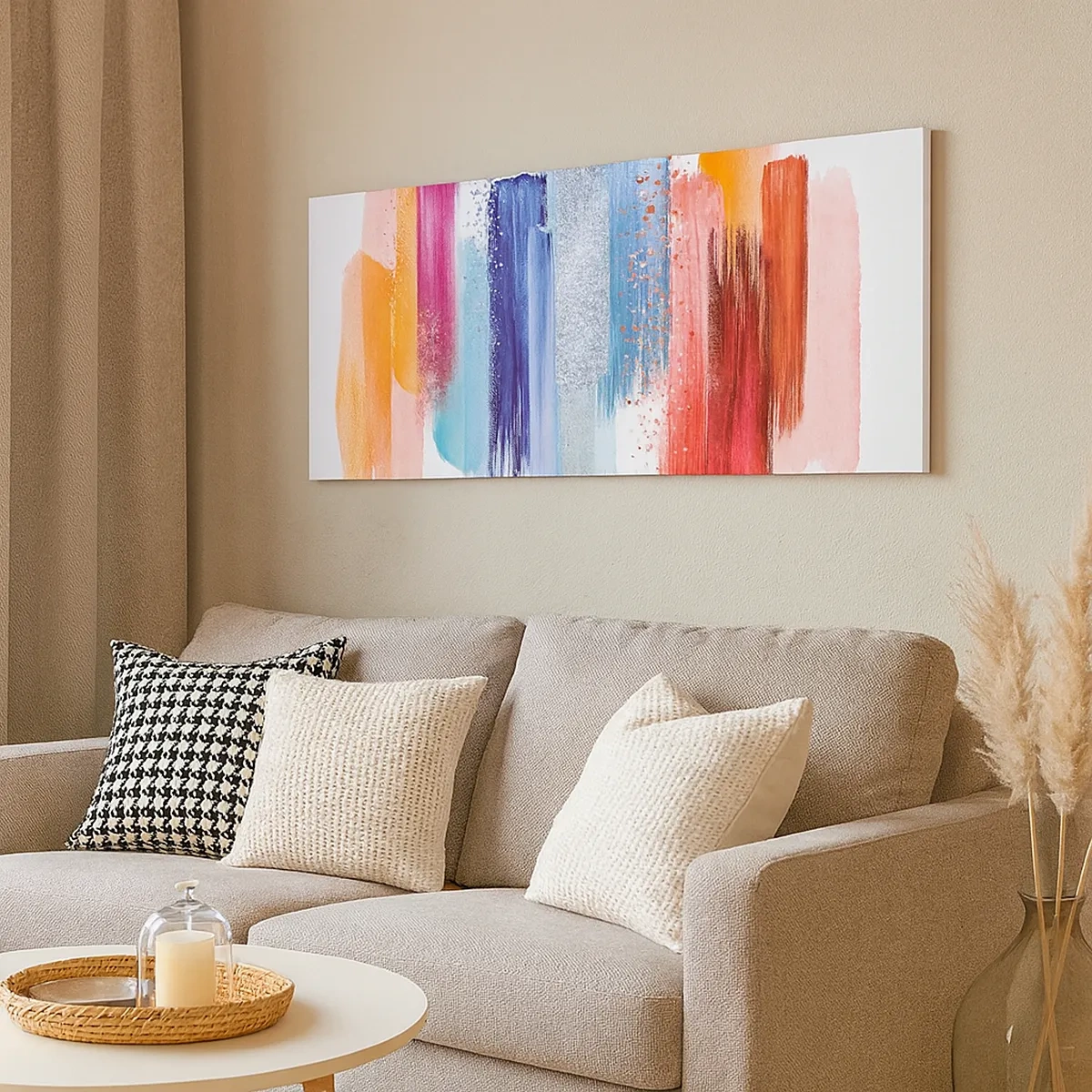 Quadro su tela - Stampe su Tela - In alto e in basso - 30x30 cm