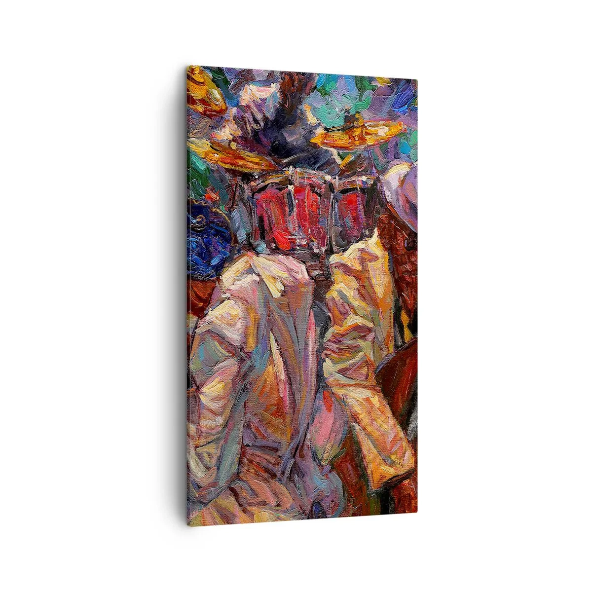 Quadro su tela - Stampe su Tela - In un unico ritmo - 45x80 cm
