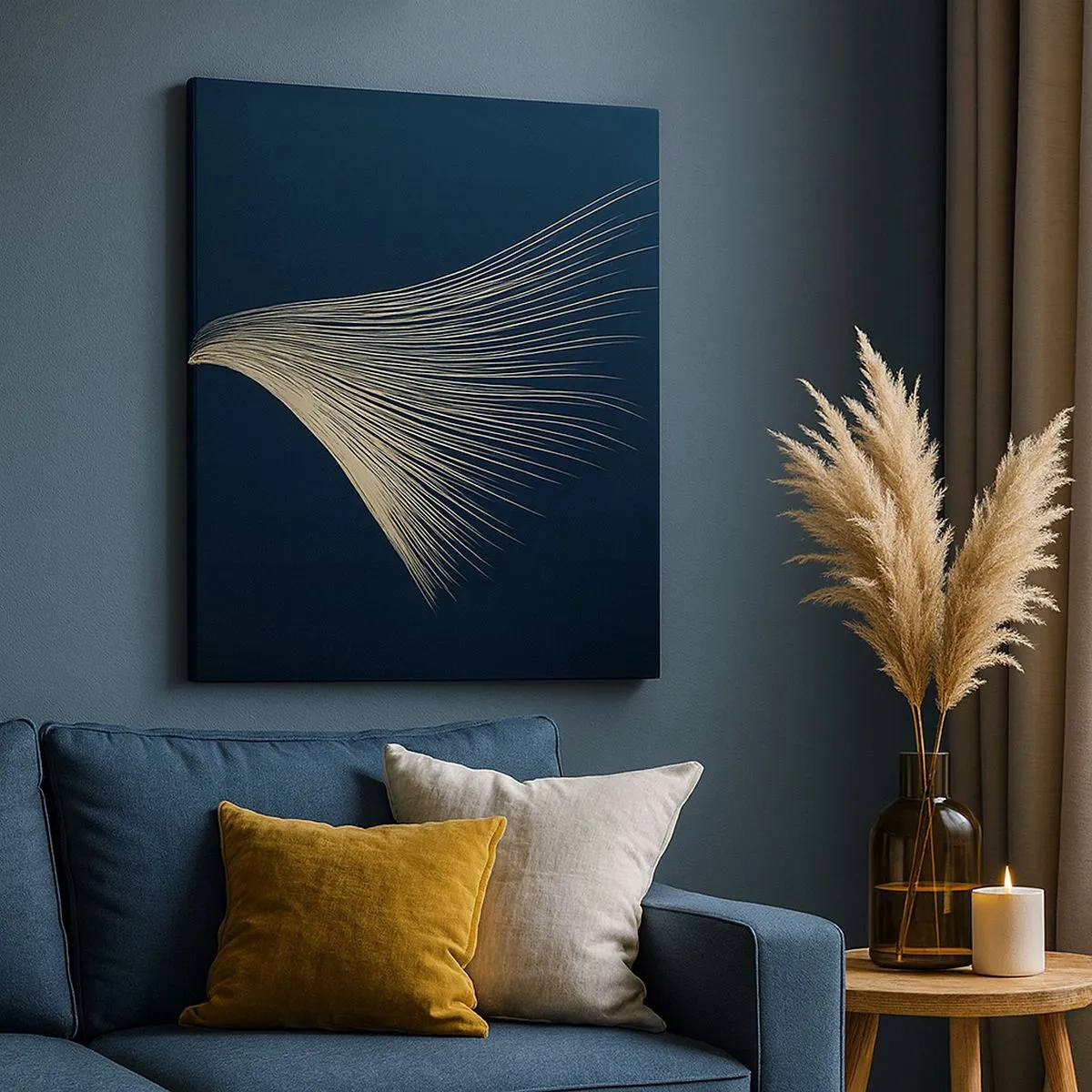 Quadro su tela - Stampe su Tela - Come un capello d'angelo - 30x30 cm