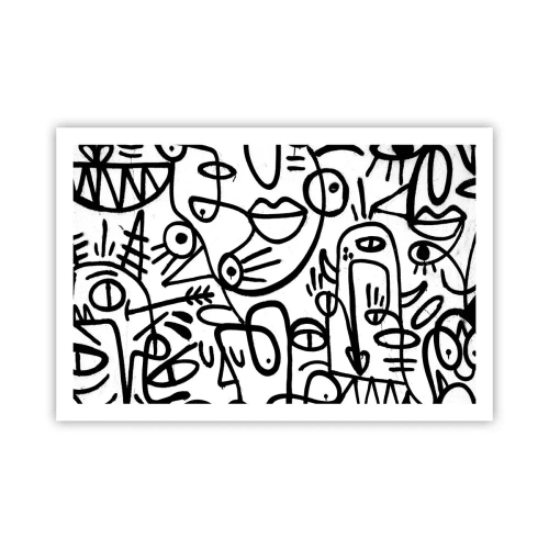 Poster - Volti e miraggi - 91x61 cm