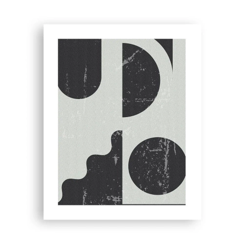 Poster - Composizione sopra e sotto - 40x50 cm