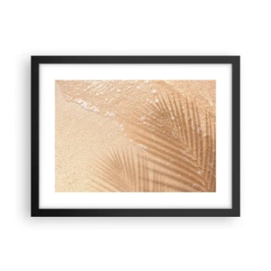 Poster in cornice nera - Ombra di un'estate bollente - 40x30 cm