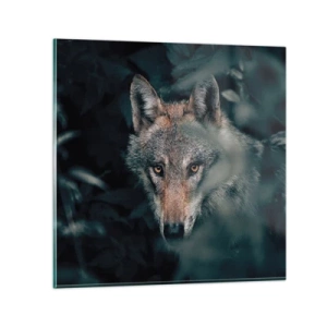 Quadro su vetro - Cacciatore - 30x30 cm