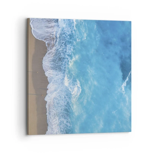 Quadro su tela - Stampe su Tela - La forza del blu - 70x70 cm