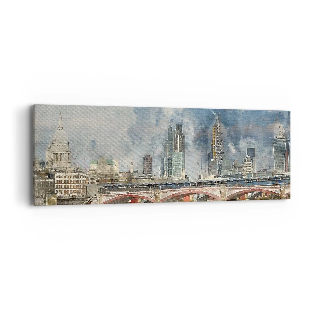 Quadro su tela - Stampe su Tela - Londra in tutta la sua bellezza - 90x30 cm