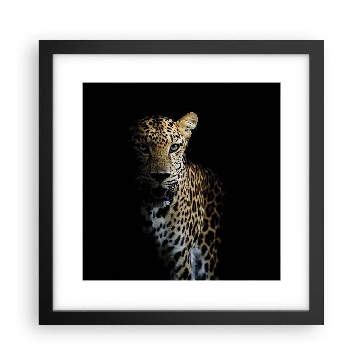 Poster in cornice nera - Bellezza tenebrosa - 30x30 cm