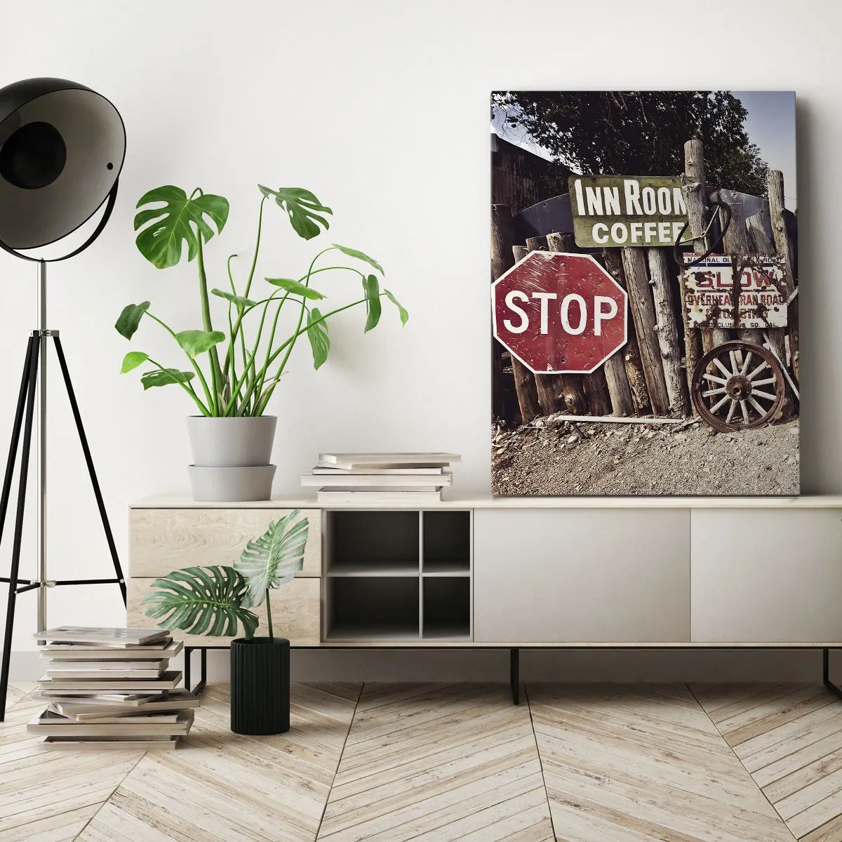 Quadro su tela - Stampe su Tela - E il tempo si è fermato - 55x100 cm