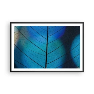 Poster in cornice nera - Struttura intricata - 91x61 cm