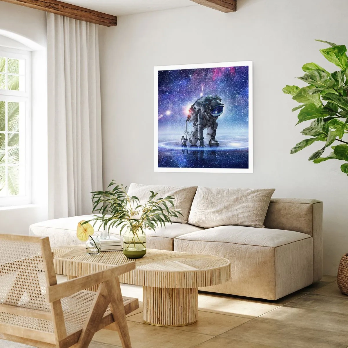 Poster - Il cielo stellato sopra di me - 30x30 cm