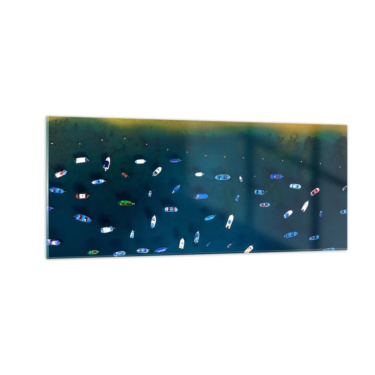 Quadro su vetro - Il gioco delle vacanze - 100x40 cm