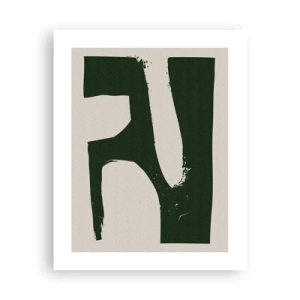 Poster - Golfi di bianco - 40x50 cm